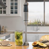 Cecotec Stabmixer Power TitanBlack 1500 XL edelstahl/schwarz, 1.500 Watt