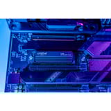Crucial T705 2 TB, SSD schwarz, PCIe 5.0 x4, NVMe 2.0, M.2 2280, inkl. Aluminium Kühlkörper