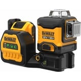 DEWALT Akku-Multilinienlaser 3x360° DCE089D1G18, 18Volt, Kreuzlinienlaser schwarz/gelb, mit grünen Laserlinien