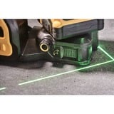 DEWALT Akku-Multilinienlaser 3x360° DCE089D1G18, 18Volt, Kreuzlinienlaser schwarz/gelb, mit grünen Laserlinien