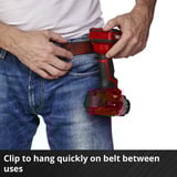 EINHELL Power X-Change Akku-Schlagschrauber TE-CI 18/1 Li - Solo, 1/4", 18Volt rot/schwarz, ohne Akku und Ladegerät