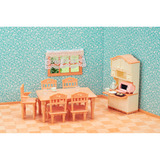 EPOCH Traumwiesen Sylvanian Families - Landhaus Esszimmer, Konstruktionsspielzeug 
