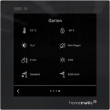 Homematic IP Glasdisplay - plus (HmIP-WGD-PL), Bedienteil schwarz