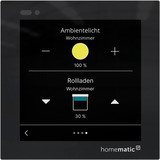 Homematic IP Glasdisplay - plus (HmIP-WGD-PL), Bedienteil schwarz