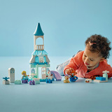LEGO 10455 DUPLO Disney Annas und Elsas Party im Eispalast, Konstruktionsspielzeug 