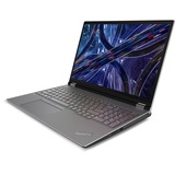Lenovo ThinkPad P16 G2 (21FA005CGE), Notebook grau/schwarz, Intel® Core™ i9-13980HX, NVIDIA RTX 2000, 64 GB DDR5, 1 TB (1 TB SSD), Windows 11 Pro 64-Bit