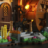 Lumibricks Mittelalterliche Wassermühle, Konstruktionsspielzeug 