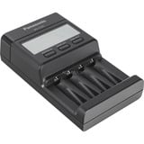 Panasonic Ladegerät eneloop Universal Smart Charger BQ-CC65E schwarz, für 4x AA / AAA