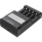 Panasonic Ladegerät eneloop Universal Smart Charger BQ-CC65E schwarz, für 4x AA / AAA