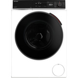SHARP ES-WNFB814CWDA-DE , Waschmaschine weiß/schwarz, WIFI, Advanced Inverter Motor