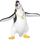 Schleich Die Schule der magischen Tiere - Juri der Pinguin mit Goldkette, Spielfigur 