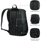 Wenger UrbanOne , Rucksack schwarz, bis 39,6 cm (15,6")