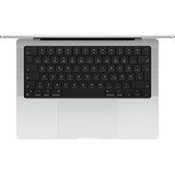 Apple MacBook Pro (14") 2024 CTO, Notebook silber, 24 GB, 1 TB (1 TB SSD), M4 Pro, MacOS, Englisch International