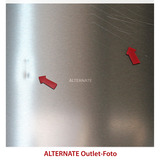 Bosch KGN86AIDR Serie 6, Kühl-/Gefrierkombination edelstahl