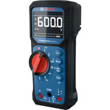 Bosch Professional Digitales Multimeter GDM 600-15 Professional, Messgerät blau/schwarz, 2x Batterien, Tasche