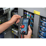 Bosch Professional Digitales Multimeter GDM 600-15 Professional, Messgerät blau/schwarz, 2x Batterien, Tasche
