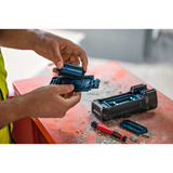 Bosch Professional Digitales Multimeter GDM 600-15 Professional, Messgerät blau/schwarz, 2x Batterien, Tasche