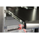 Digitus Modulare HD LCD KVM Konsole mit 19" TFT 8 Port HDMI, KVM-Switch schwarz, deutsches Tastaturlayout, 8 Port HDMI KVM-Switch, Touchpad