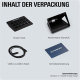 Elgato Stream Deck MK.2, Keypad schwarz
