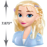 Just Play Disney Frozen 2 Basic Elsa Styling Head, Schmink- und Frisierkopf 
