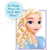 Just Play Disney Frozen 2 Basic Elsa Styling Head, Schmink- und Frisierkopf 