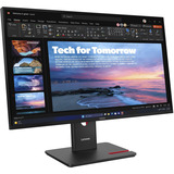 Lenovo ThinkVision T27QD-40, LED-Monitor 68.6 cm (27 Zoll), schwarz, QHD, IPS, DP, HDMI, USB-C, USB-Hub, 120Hz Panel