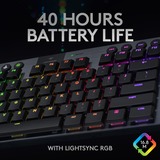 Logitech G915 TKL, Gaming-Tastatur schwarz, DE-Layout, GL Tactile, LIGHTSPEED