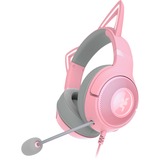 Razer Kraken Kitty V2, Gaming-Headset pink, USB-A