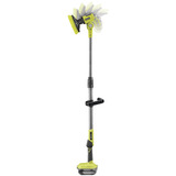 Ryobi ONE+ Akku-Reinigungsbürste R18TPS-120G, Ø 15cm, teleskopierbar, 18Volt grün/schwarz, Li-Ionen Akku 2,0Ah