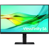 SAMSUNG ViewFinity S24D604UAU, LED-Monitor 61 cm (24 Zoll), schwarz, QHD, IPS, Daisy Chain, KVM, DP, HDMI, USB-C, 100Hz Panel