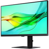 SAMSUNG ViewFinity S24D604UAU, LED-Monitor 61 cm (24 Zoll), schwarz, QHD, IPS, Daisy Chain, KVM, DP, HDMI, USB-C, 100Hz Panel