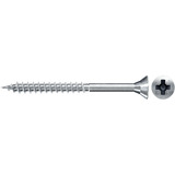 fischer Spanplattenschraube ClassicFast II 5,0x50 Senkkopf PZ 200 Stück, mit Teilgewinde