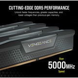 Corsair DIMM 32 GB DDR5-6400 (2x 16 GB) Dual-Kit, Arbeitsspeicher schwarz, CMK32GX5M2B6400C32, Vengeance, INTEL XMP