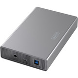 Digitus DA-71106-1 USB 3.0 HDD , Laufwerksgehäuse grau, 3,5" SATA 16 TB