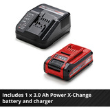 EINHELL Power X-Change Akku-Multifunktions-Werkzeug GE-HC 18Li T Kit, 18Volt, Hochentaster rot, Li-Ion-Akku 3,0Ah