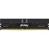 Kingston FURY DIMM 128 GB DDR5-6400 (8x 16 GB) Octa-Kit ECC, Arbeitsspeicher schwarz, KF564R32RBEK8-128, Renegade Pro, Registered, INTEL XMP, AMD EXPO