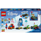 LEGO 43264 Disney Pixar Partyzug und das Auto RC aus Toy Story, Konstruktionsspielzeug 