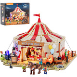 Lumibricks Wanderzirkus, Konstruktionsspielzeug 