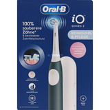  Oral-B iO Series 2 mit Reiseetui , Elektrische Zahnbürste dunkelgrün/weiß