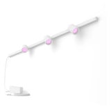 Philips HUE White & Color Ambiance Perifo Basis-Set Wandleuchte gerade, LED-Leuchte weiß, 3 Spots