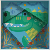 Ravensburger CreArt Do it together - Krokodil, Malen 