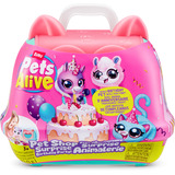 ZURU Pets Alive - Pet Shop Surprise Birthday Party, Spielfigur sortierter Artikel, eine Figur