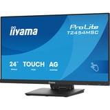 iiyama ProLite T2454MSC-B3AG, LED-Monitor 60.5 cm (23.8 Zoll), schwarz (matt), FullHD, IPS, Touchscreen, USB-Hub