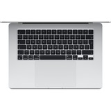 Apple MacBook Air (15") 2024, Notebook silber, M3, 10-Core GPU, macOS, Deutsch, 38.9 cm (15.3 Zoll), 256 GB SSD