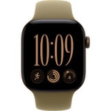 Apple Watch Series 12, Smartwatch bronze, Aluminium, 42 mm, Sportarmband Oliv M/L