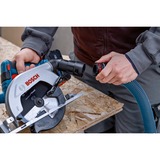 Bosch Professional Akku-Handkreissäge GKS 18V-57-2 Professional blau/schwarz, 2x Li-Ion Akku ProCORE18V 5,5Ah, in L-BOXX