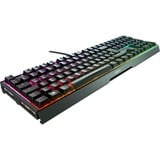 CHERRY XTRFY MX 3.1, Gaming-Tastatur schwarz, DE-Layout, Cherry MX2A Brown