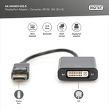Digitus DisplayPort - DVI Adapter / Konverter schwarz
