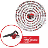 EINHELL Power X-Change Akku-Bläser TE-CB 18/270 Li - Solo, 18Volt, Gebläse rot/schwarz, ohne Akku und Ladegerät