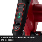 EINHELL Power X-Change Akku-Bläser TE-CB 18/270 Li - Solo, 18Volt, Gebläse rot/schwarz, ohne Akku und Ladegerät